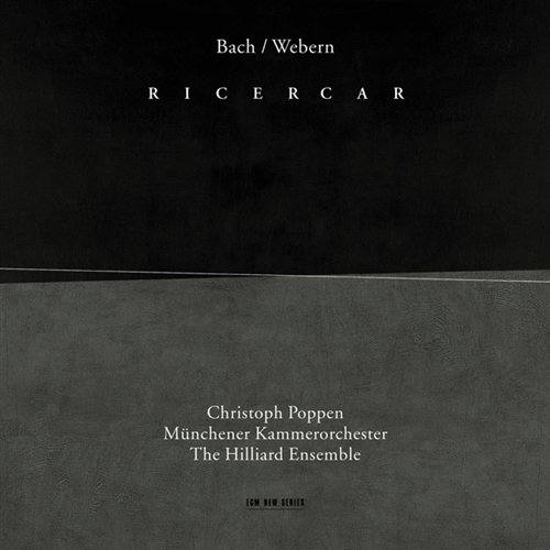 THE HILLIARD ENSEMBLE, MUNCHEN - BACH, WEBERN: RICERCAR 1CD