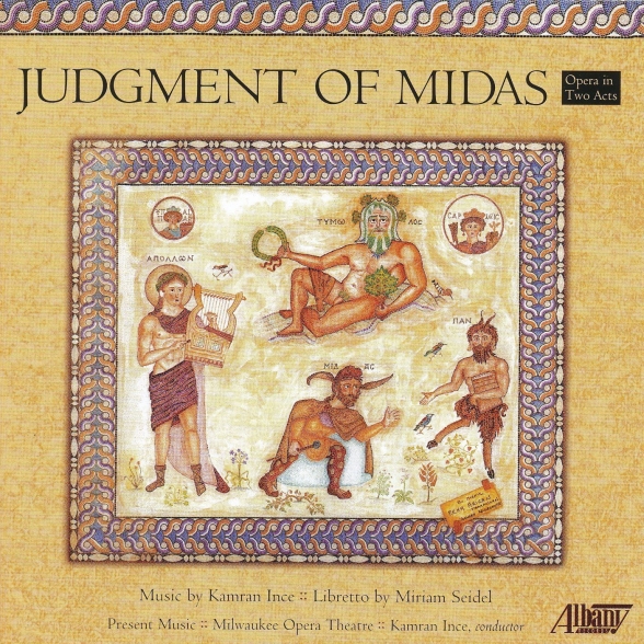 PRESENT MUSIC, MILWAUKEE OPERA - INCE: JUDGMENT OF MIDAS 2CD