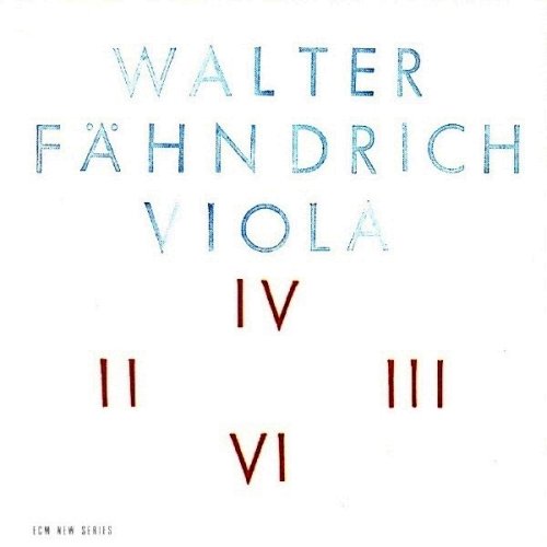 WALTER FÄHNDRICH - VIOLA 1LP