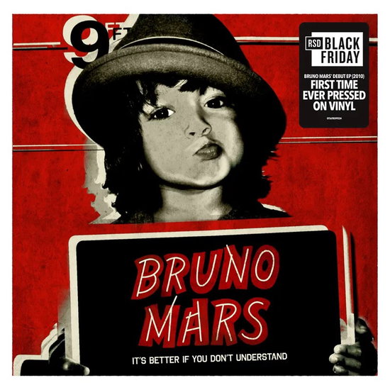 BRUNO MARS - IT'S BETTER IF YOU DON'T UNDERSTAND (BF25 EX) 1LP