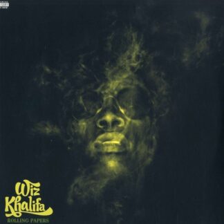 WIZ KHALIFA - ROLLING PAPERS (BLUE SPLATTER TRANSPARENT) (LIMITE 2LP