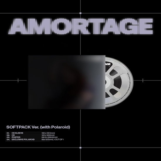 JISOO - AMORTAGE (PHOTOCARD SOFTPACK) 1CD