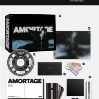 JISOO - AMORTAGE (BLACK VERSION) 1CD