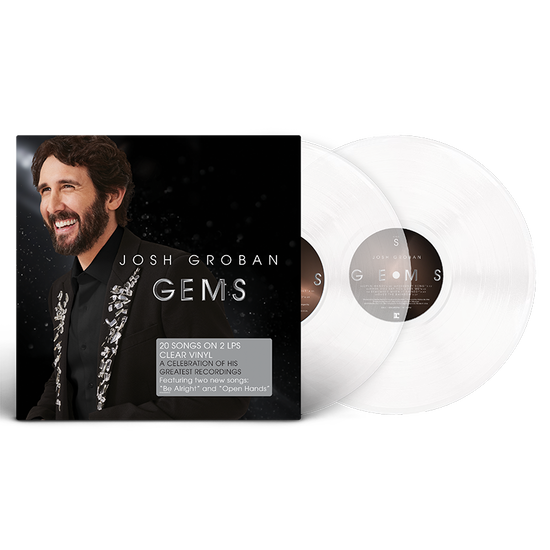 JOSH GROBAN - GEMS (CRYSTAL CLEAR VINYL) [2LP] 2LP