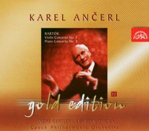 GERTLER, BERNATOVA, CZECH PHIL - BARTOK: VIOLIN CON. NO.2, PIANO CON. NO.3 1CD