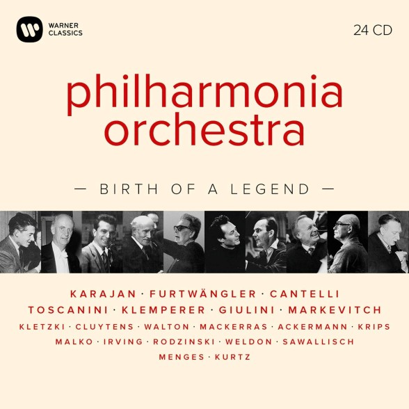 PHILHARMONIA ORCHESTRA - PHILHARMONIA ORCHESTRA - BIRTH OF A LEGEND 24CD