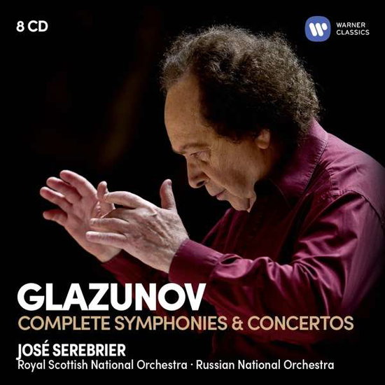 JOSE SEREBRIER - GLAZUNOV: COMPLETE SYMPHONIES & CONCERTOS 8CD