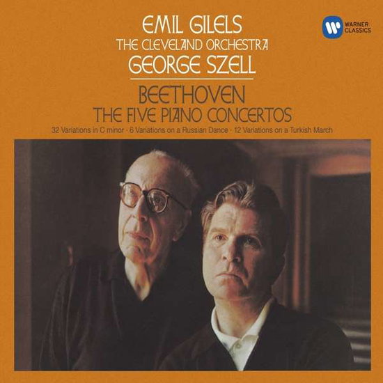 EMIL GILELS - BEETHOVEN: PIANO CONCERTOS NOS 1-5 3CD