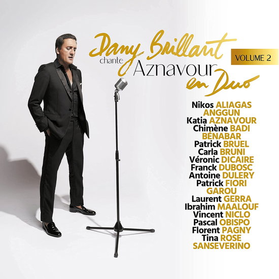 DANY BRILLANT - DANY BRILLANT CHANTE AZNAVOUR 2LP