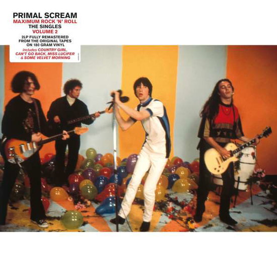 PRIMAL SCREAM - MAXIMUM ROCK N ROLL: THE SINGLES REMAS 2LP