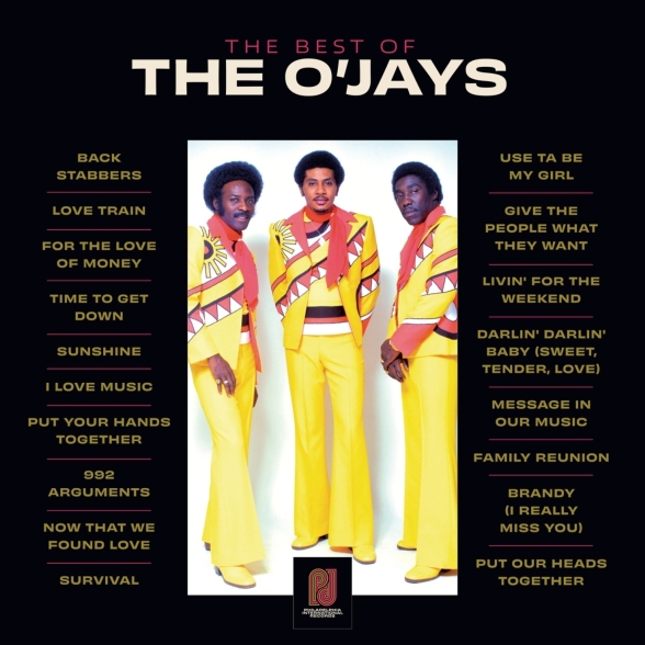THE O'JAYS - THE BEST OF THE O'JAYS 2LP