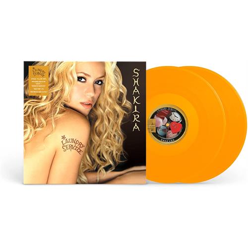 SHAKIRA - LAUNDRY SERVICE (OPAQUE YELLOW VINYL) 2LP