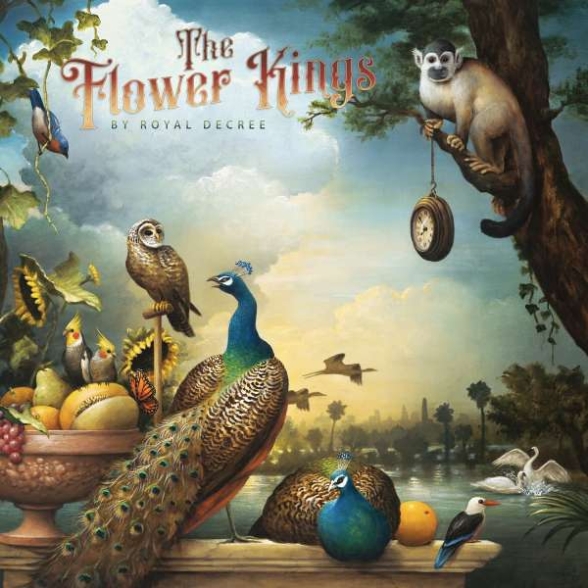 THE FLOWER KINGS - BY ROYAL DECREE 5LP