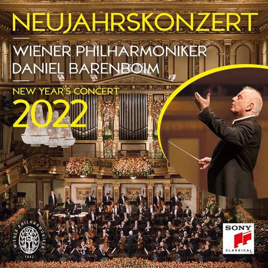 DANIEL BARENBOIM, WIENER PHILHARMONIKER - NEUJAHRSKONZERT 2022 / NEW YEAR'S CONCERT 2CD
