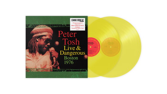 PETER TOSH - LIVE & DANGEROUS: BOSTON 1976 (RSD 2023 - COLOURED VINYL) 2LP