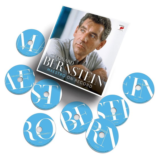 LEONARD BERNSTEIN - LEONARD BERNSTEIN - MAESTRO ON RECORD 12CD