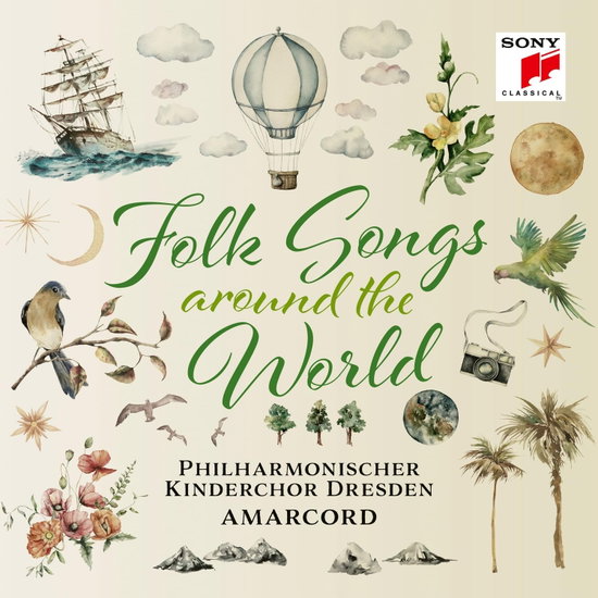 PHILHARMONISCHER KINDERCHOR DRESDEN - FOLK SONGS - AROUND THE WORLD 1CD