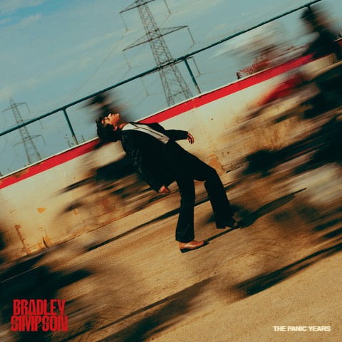 BRADLEY SIMPSON - THE PANIC YEARS (RED VINYL) 1LP