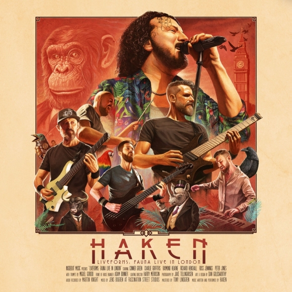 HAKEN - LIVEFORMS: FAUNA LIVE IN LONDON 2LP