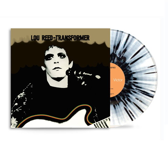 LOU REED - TRANSFORMER (BLACK WHITE SPLATTER VINYL) 1LP