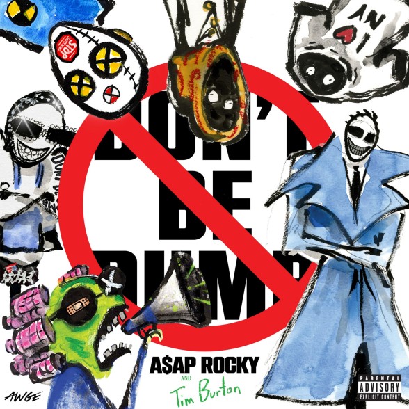 A$AP ROCKY - DON'T BE DUMB (BLACK CASETTE SHELL) 1KASET