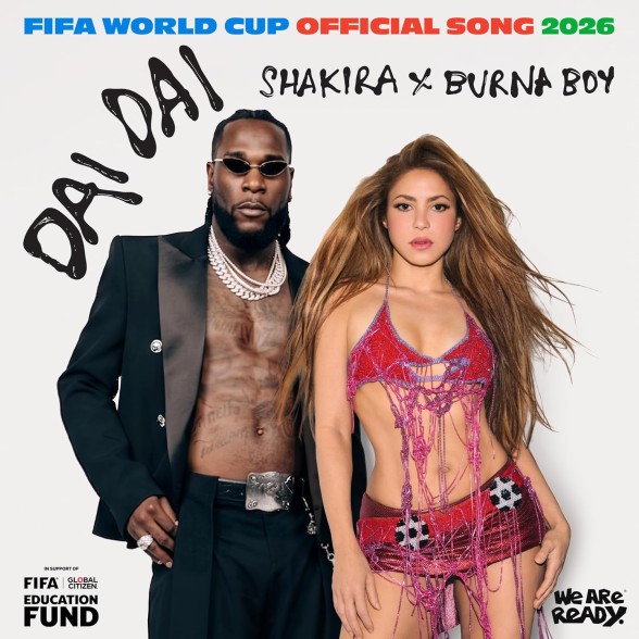 SHAKIRA, BURNA BOY - DAI DAI 1CD