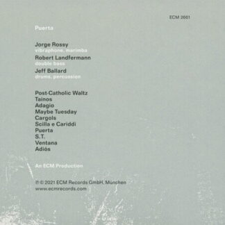 JORGE ROSSY, ROBERT LANDFERMANN, JEFF BALLARD - PUERTA 1CD