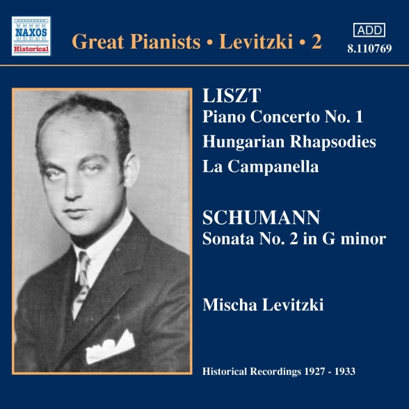 MISCHA LEVITZKI - V/C: COM. RECORDINGS VOL.2 1CD