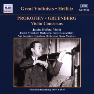 HEIFETZ - PROKOFIEV, GRUENBERG 1CD
