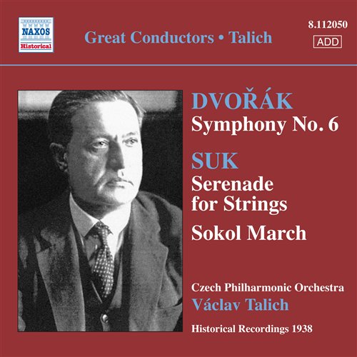 CZECH PHILHARMONIC ORCH., TALI - DVORAK, SUK: SYM. NO.6; TOWARDS A NEW LIFE, SERENA 1CD