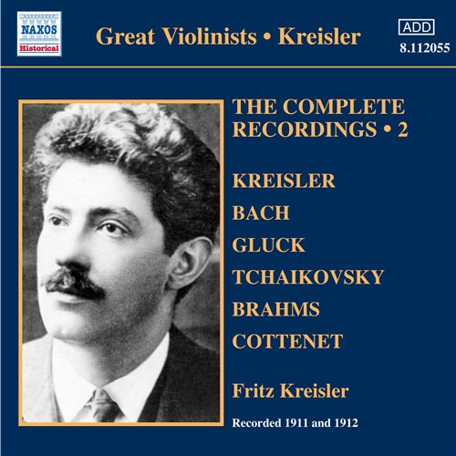 KREISLER - V/C: COM. REC. VOL.2 1CD
