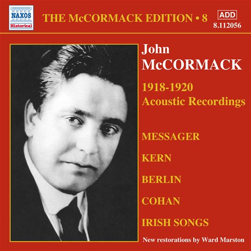 JOHN MCCORMACK - V/C: JOHN MCCORMACK EDITION, VOL.8 1CD