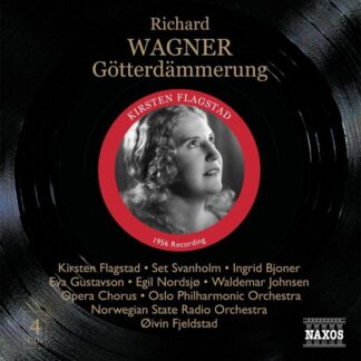 FLAGSTAD, SVANHOLM, BJONER, GU - WAGNER: GÖTTERDÄMMERUNG 4CD