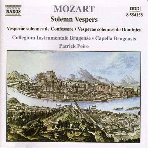 COLLEGIUM INSTRUMENTALE BRUGEN - MOZART: SOLEMN VESPERS 1CD