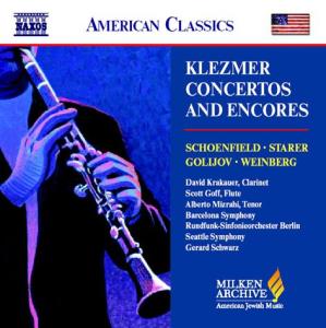 KRAKAUER, GOFF, MIZRAHI, BARCE - V/C: KLEZMER CON. AND ENCORES 1CD