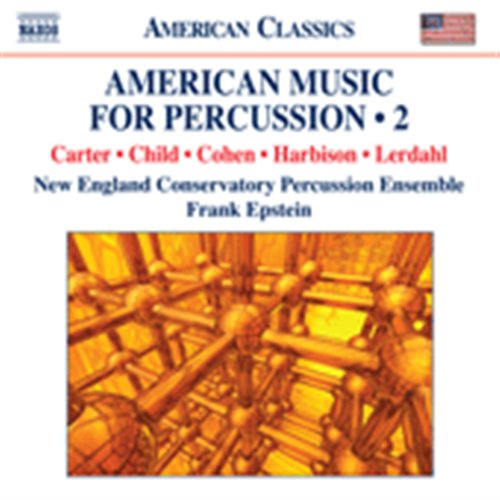 NEW ENGLAND CONSERVATORY PERCU - V/C: AMERICAN MUSIC FOR PERCUSSION VOL.2 1CD
