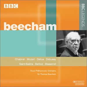 BEECHAM - MOZART, CHABRIER, DELIUS, DEBUSSY, MASSENET 1CD