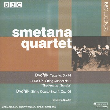 SMETANA QUARTET - DVORAK, JANACEK: TERZETTO IN C MAJOR FOR TWO VIOLI 1CD