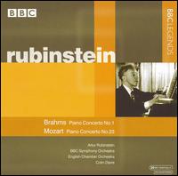 ARTHUR RUBINSTEIN, BBC SYM. ORCH., EN - BRAHMS, MOZART: PIANO CON. NO.1, PIANO CON. NO.23 1CD