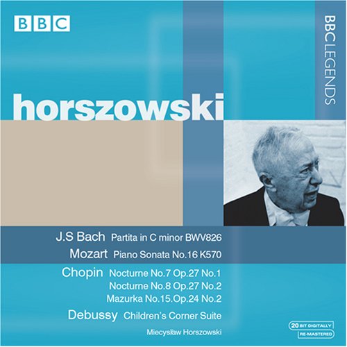 HORSZOWSKI - BACH, CHOPIN, DEBUSSY, MOZART: PARTITA NO.2; NOCTU 1CD