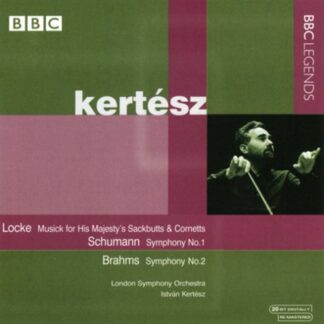 LSO, KERTESZ - BRAHMS, LOCKE, SCHUMANN: SYM. NO.2, MUSIC FOR HIS 1CD