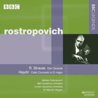 ROSTROPOVICH, DANKS, MAGUIRE, - HAYDN, STRAUSS: CELLO CON. NO.2 IN D MAJOR, DON QU 1CD