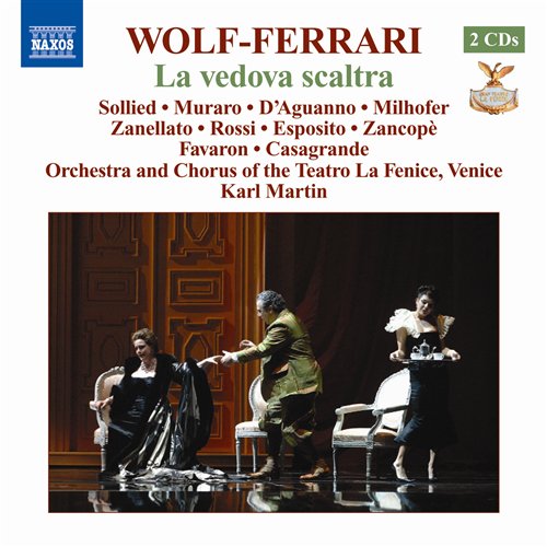 SOLLIED, MURARO, ORCH. AND CHO - WOLF-FERRARI: LA VEDOVA SCALTRA 2CD