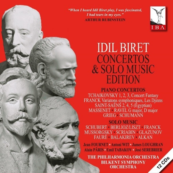 IDIL BIRET - CONCERTOS & SOLO MUSIC EDITIONS 12CD