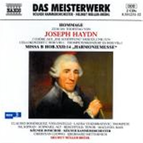 KÖLNER DOMCHOR, KÖLNER KAMMERO - HAYDN: MISSA B HOB.XXII: 14 HARMONIEMESSE 2CD