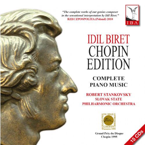 IDIL BIRET - CHOPIN: CHOPIN EDITION - COMPLETE PIANO MUSIC 15CD