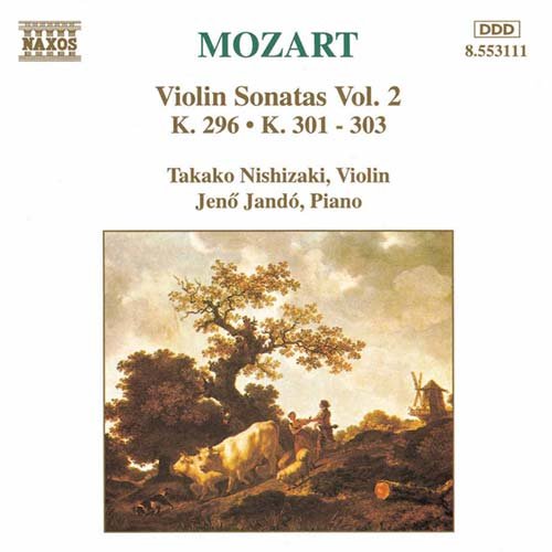 TAKAKO NISHIZAKI, JENO JANDO - MOZART: VIOLIN SON. VOL.2 1CD