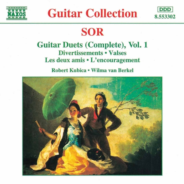 WILMA VAN BERKEL, ROBERT KUBICA - SOR: COM. GUITAR DUETS VOL.1 1CD