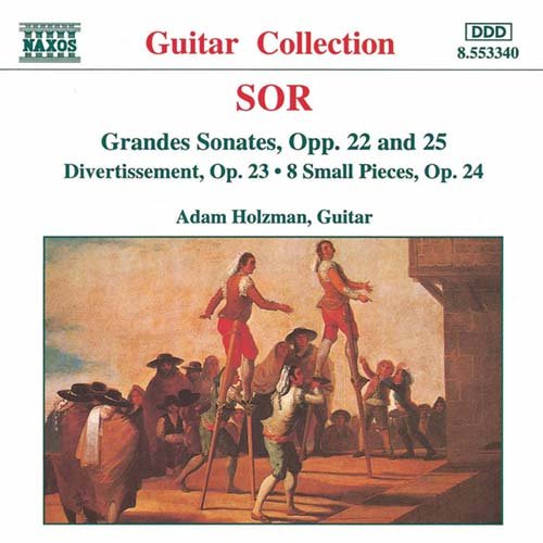 HOLZMAN - SOR: GRANDES SONATES 1CD