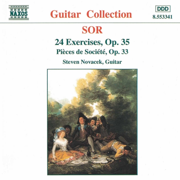 NOVACEK - SOR: GUITAR MUSIC OP.33 AND 35 1CD